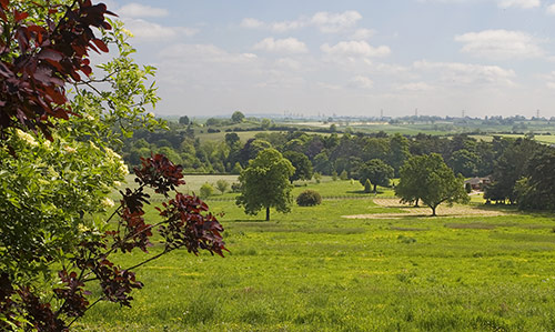 View from Bladon Castle