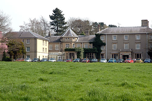 The Newton Park Hotel incorporating the original Newton Park, built in1800 by Abraham Hoskins Snr (1741-1804)